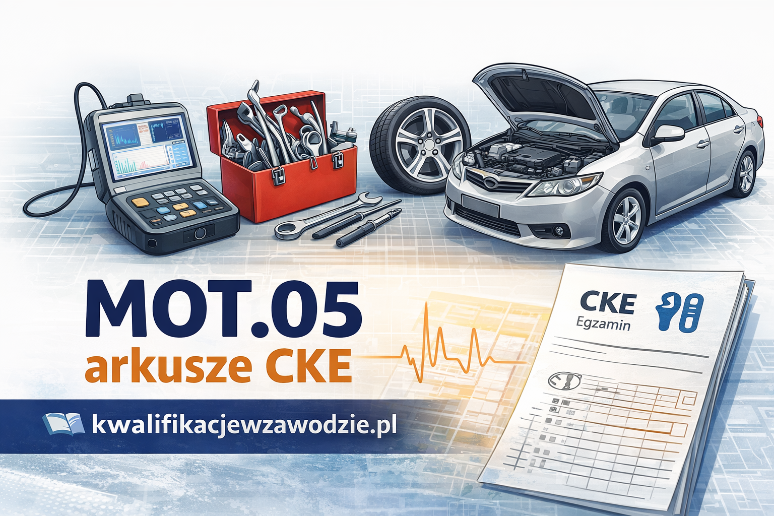 Kwalifikacja MOT.05 – obsługa, diagnozowanie oraz naprawa pojazdów samochodowych